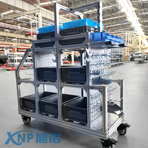 鋁合金物流周轉小推車為何深受工廠的喜愛？