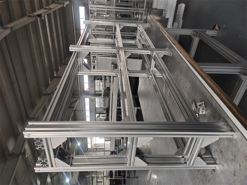 工業香蕉视频下载地址玻璃圍欄框架機架